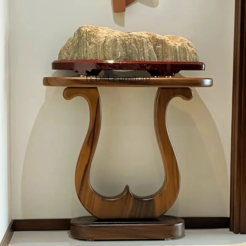 

Entryway Modern Corner Table Hallway Wood Salon Luxury Console Table Nordic Unique Tisch Wohnzimmer Living Room Furniture