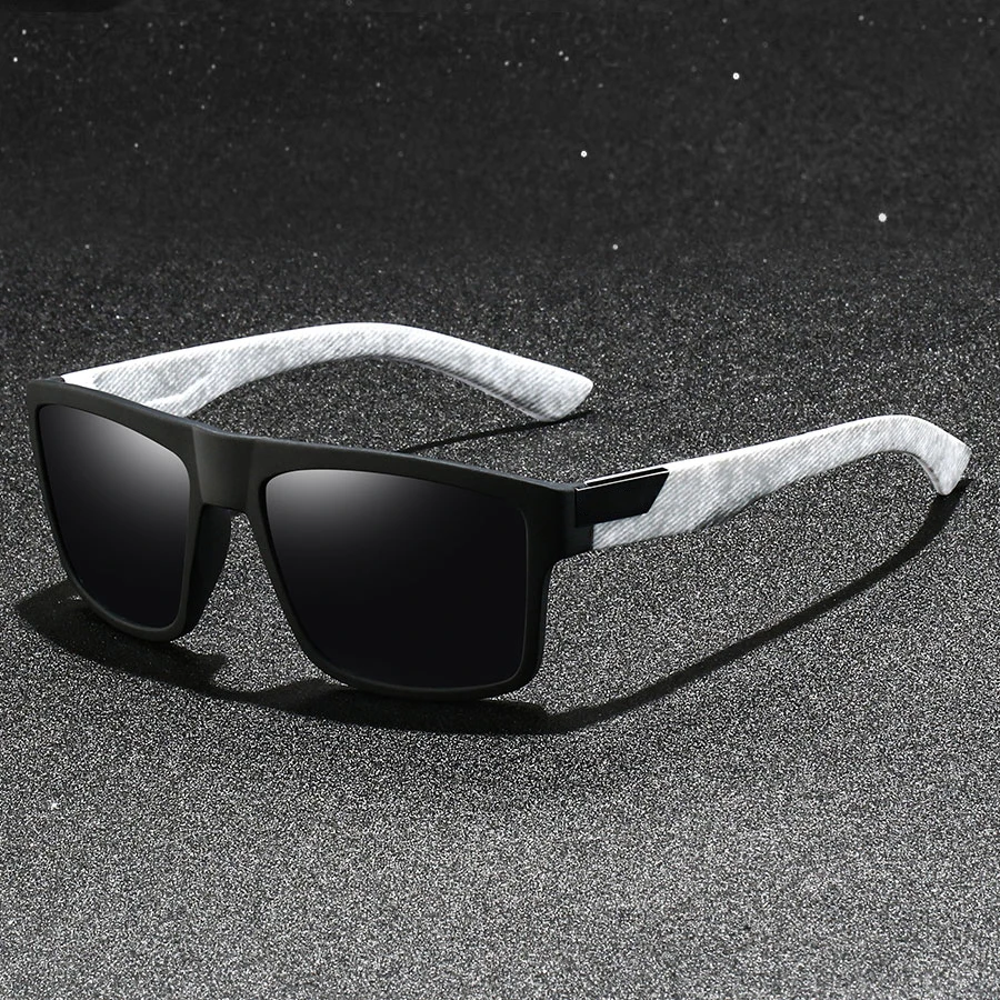 Fashion Vintage Square Sunglasses Men Women Driving Fishing Luxury Brand Designer Sun Glasses Driver\'s Eyewear