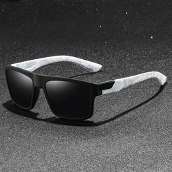 Fashion Vintage Square  Sunglasses Men Women Driving Fishing Luxury Brand Designer Sun Glasses Driver's Eyewear