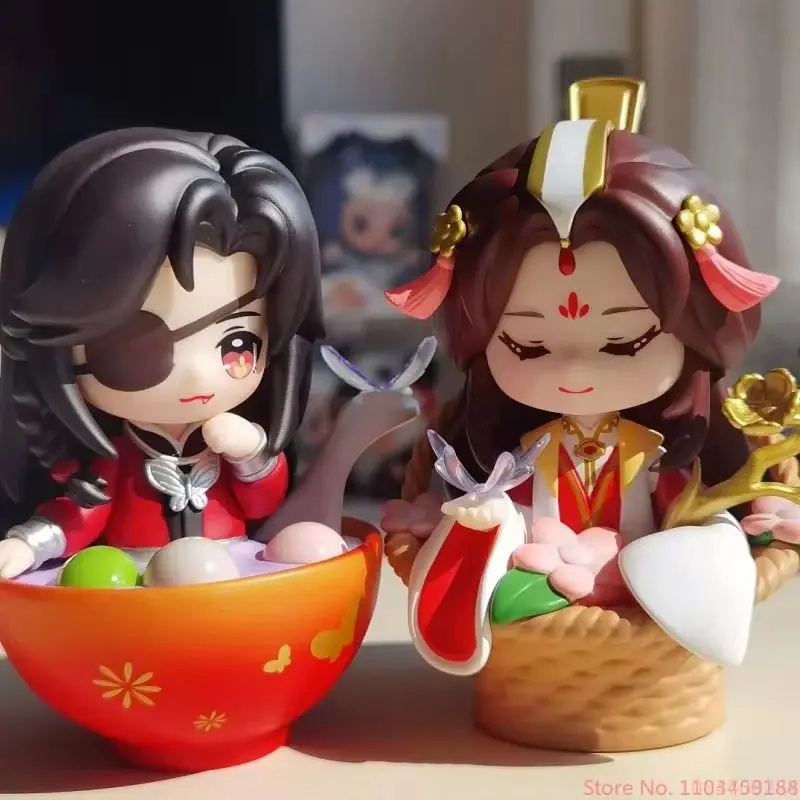 핫세일 천국의 축복 블라인드 박스 사람들 축제 그룹 초상화 Tgcf 시에 리안 화청 피규어 모델 수집 선물