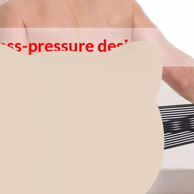 Adjustable Double Pull Lumbar Support Belt Breathable Orthopedic Brace Spine Decompression Waist Trainer For Back Pain Relief