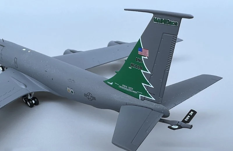 غرامة 1/200 G2AFO1067 الولايات المتحدة KC-135R موزع وقود نموذج 58-0098 نموذج جمع سبيكة