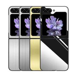 Stainless Steel Protective Metal Case for Samsung Galaxy Z Flip 7 FE 6 5 4 Flip3 5G Heavy Duty Anti-fall Smart Phone Cover Funda