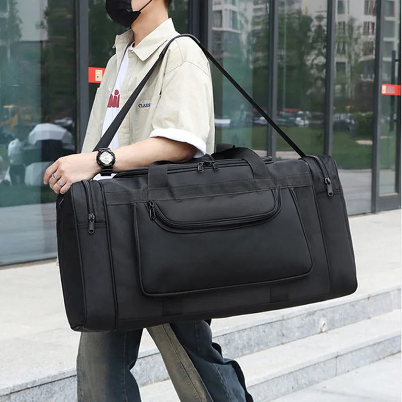 Large Luggage Travel Bag for Men Women Outdoor Sports Fitness Training Camping Oversize Shoulder Crossbody Handbags Duffle Bag