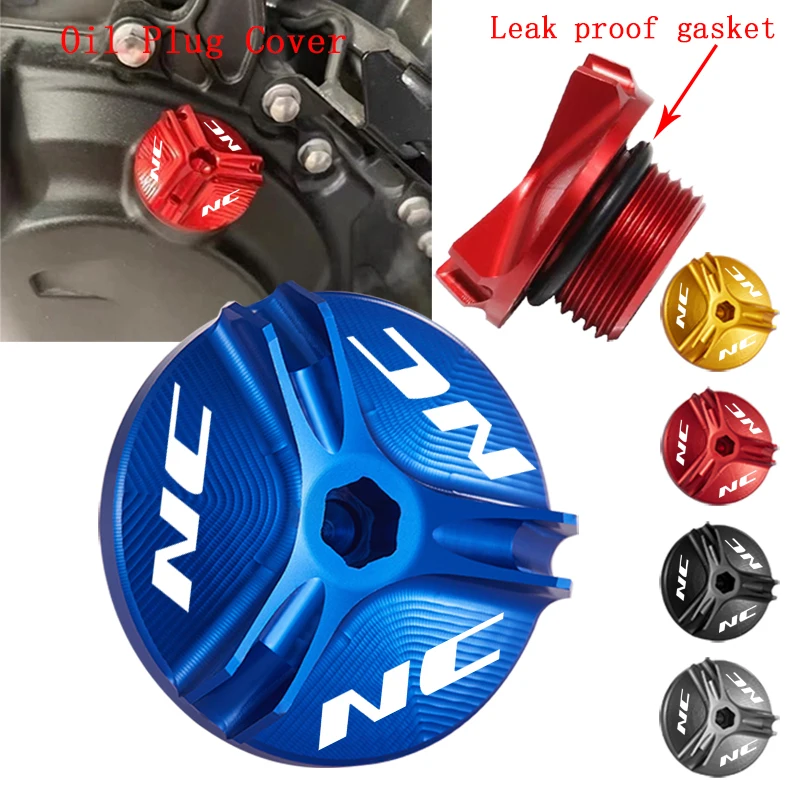 Para HONDA NC700 NC750 X NC750S NC750X NC700S NC700X 700 2012-2024 motocicleta CNC cubierta de llenado de aceite de motor accesorios de protección