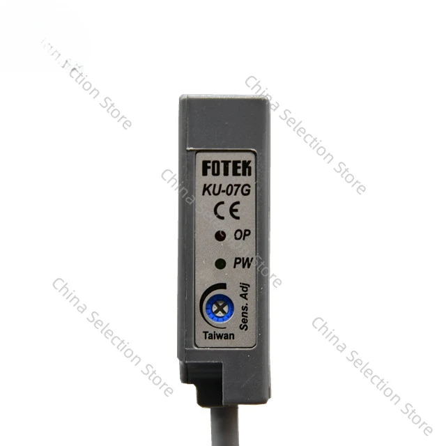 

Taiwan Yangming FOTEK Photoelectric Switch KU-07G Sensor Electric Eye U-shaped Original Genuine Milk Tea Sealing Machine