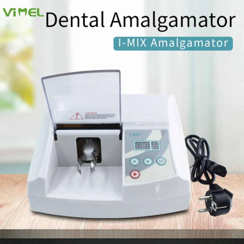 I-Max Dental Amalgam Capsule Metal Chuck Mixing Noiseless Amalgamator Machine Dental Clinic Lab Equipment