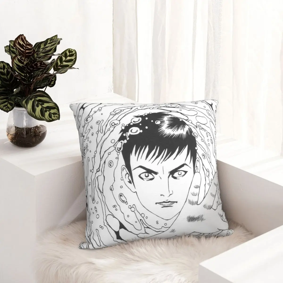 

Suehiro Maruo pillowcase printed cushion cover sofa waist pillow pillow cover