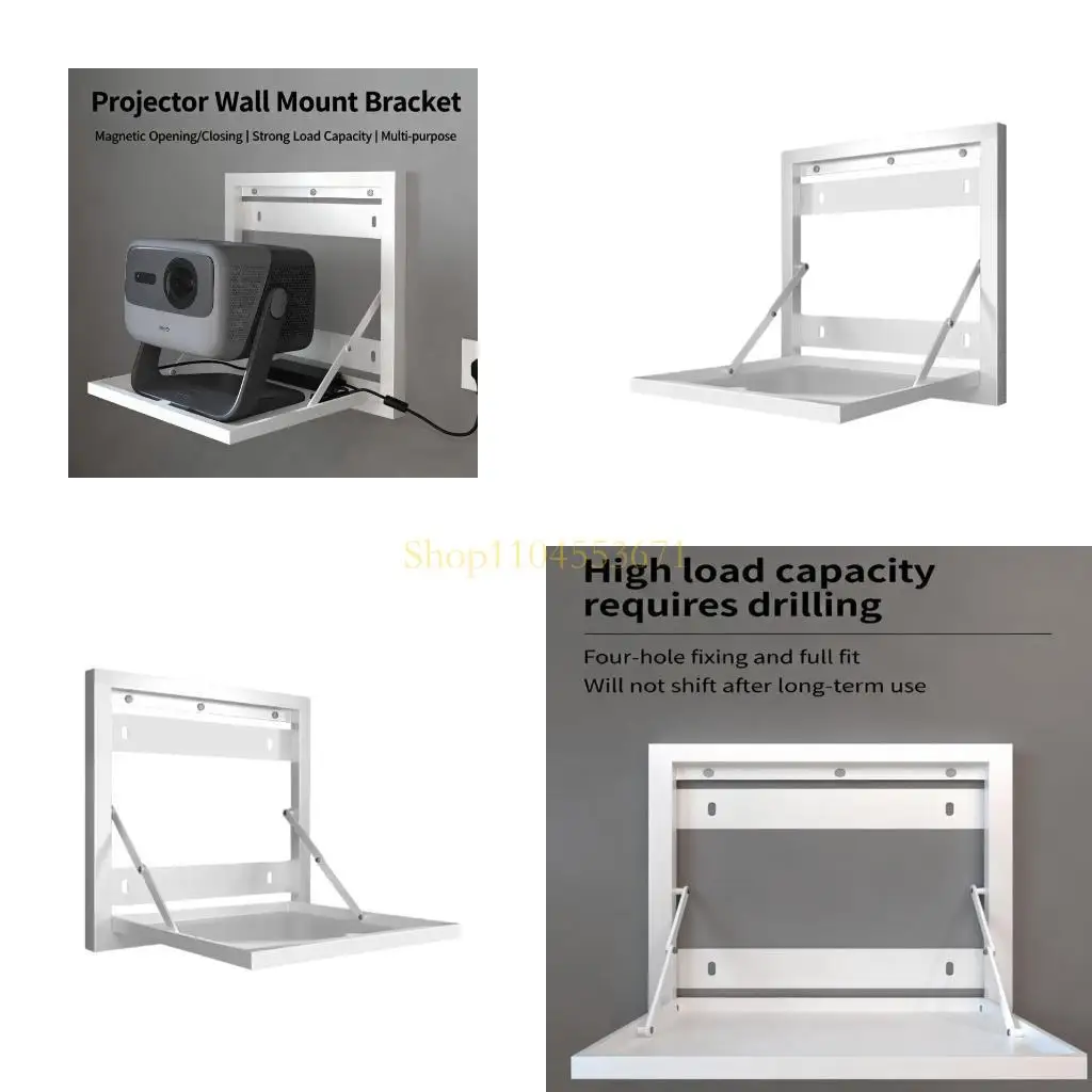 Best Seller Small Foldable Projector Mount for 22.5x22.5cm Strong Heavy Duty Application