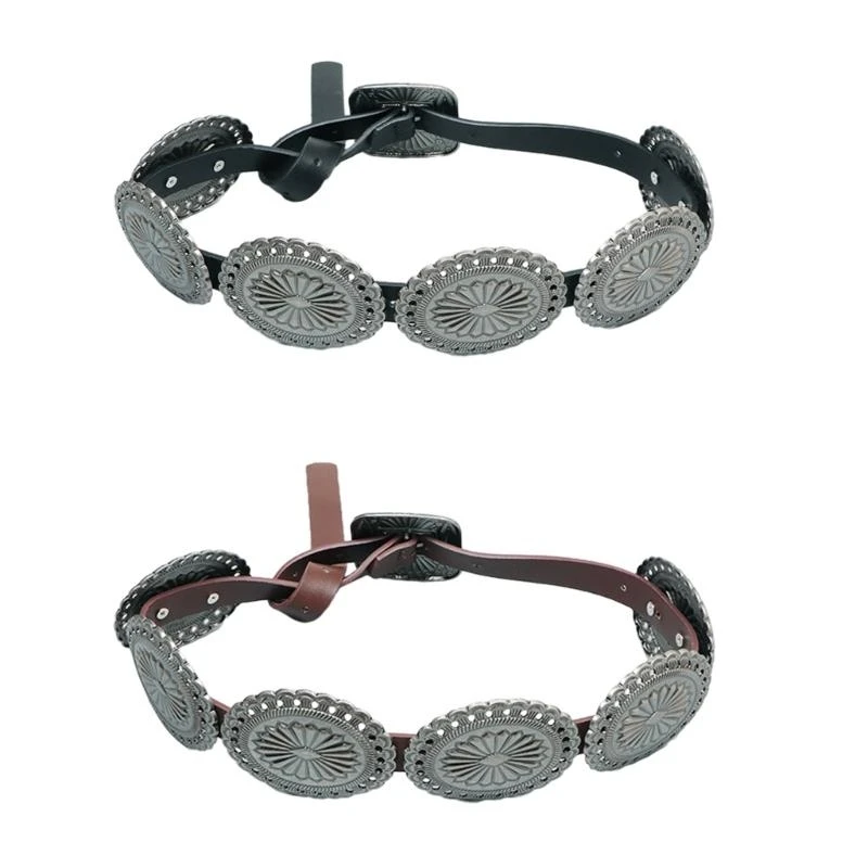 حزام خصر مبتكر للبالغين مع حزام خصر منحوت على شكل زهور قابل للتعديل وأحزمة خصر من البولي يوريثان للنساء حزام جينز عالمي