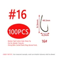 100 Piezas Tamaño 16