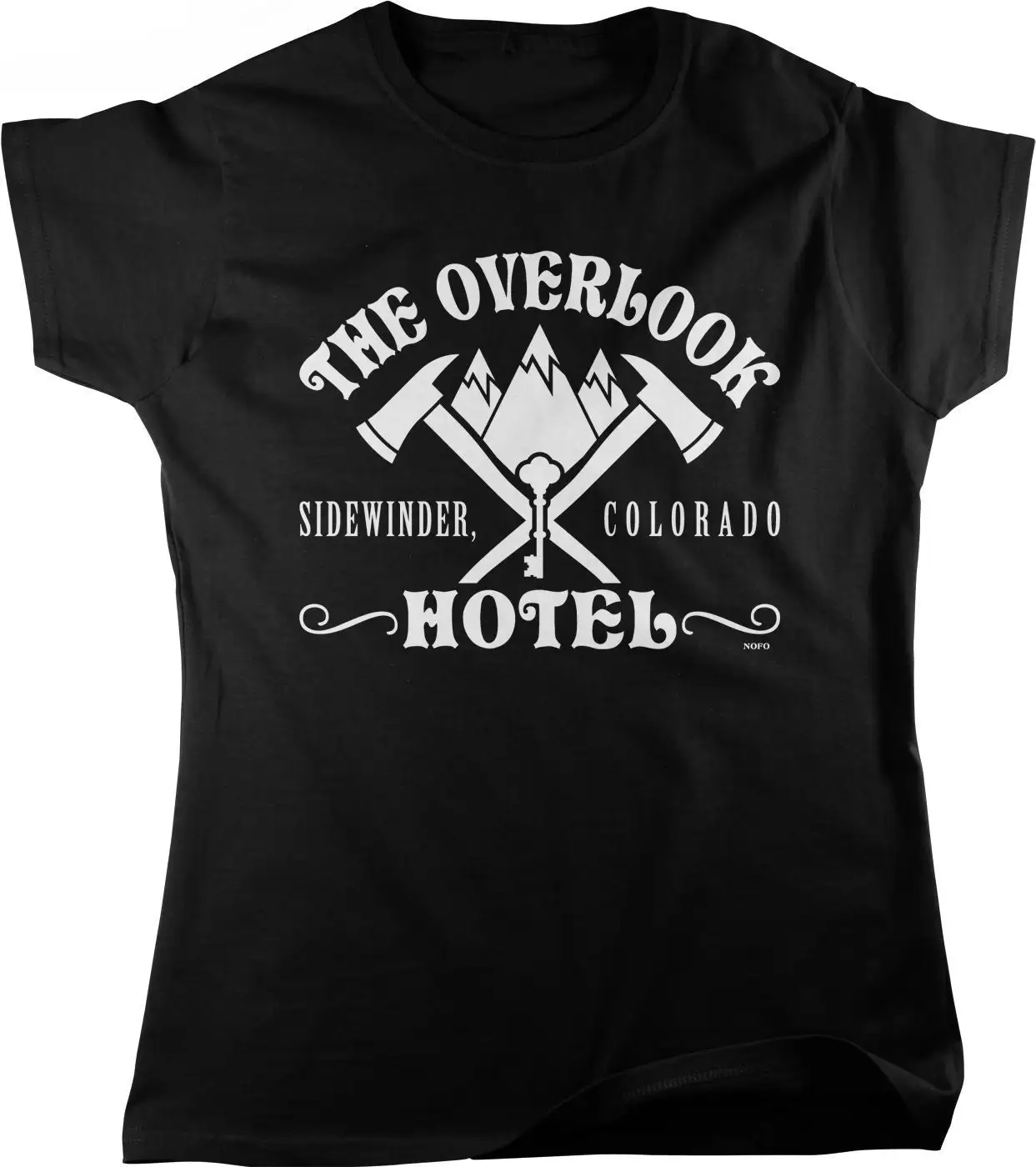 تي شيرت نسائي من Overlook Hotel Sidewinder Colorado HOOD_01332