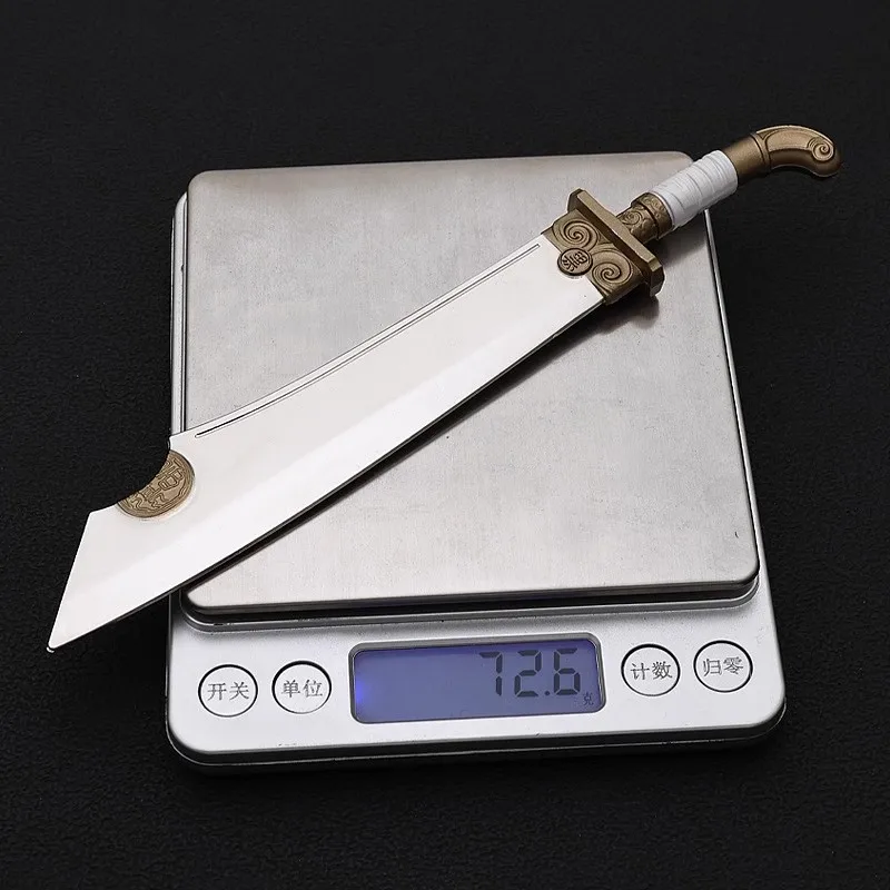 Miniature Weapon Scene Equipment Wang Wu Big Knife Model Toy Action Figures Soldier Accessories In Stock Collection