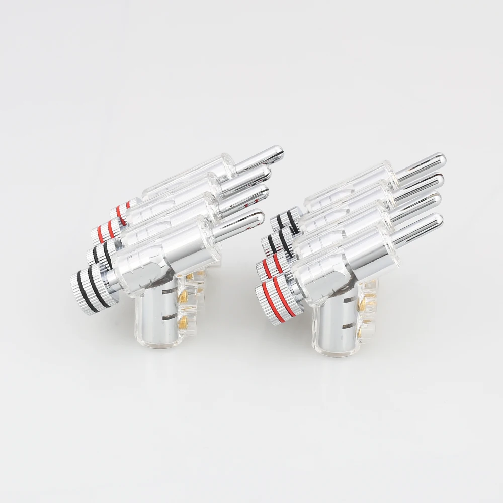 Hifi Audio 4 Stück MCA Vergoldete Bananenstecker HiFi Lautsprecher Bananenstecker-Verbinder – Detail 21