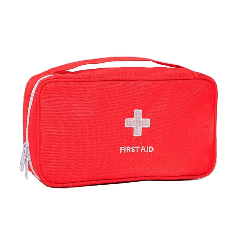 Botiquín de primeros auxilios grande vacío, caja médica de emergencia portátil, viaje al aire libre, Camping, bolsa médica de supervivencia, gran capacidad, hogar/coche