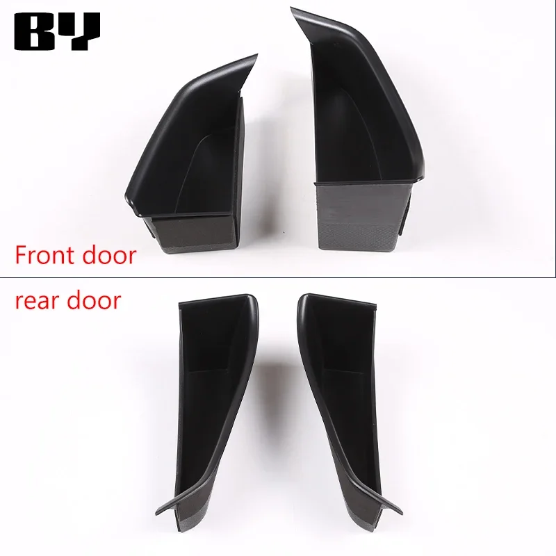 2x Car Rear Door Storage Box Organizer Container Holder For BMW 1 2 Series F40 F44 2020-2024 LHD Car Accessories