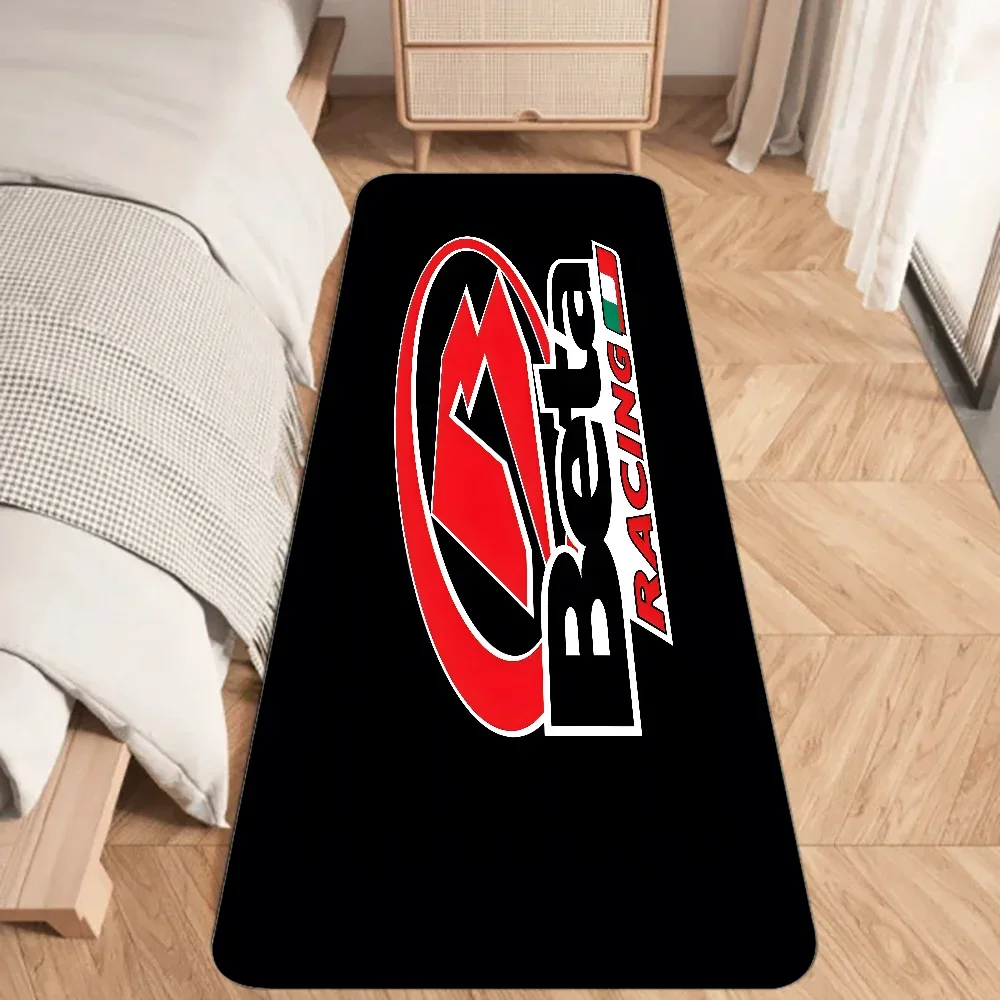 B-Beta-Racing Floor Mat Graphic Printed Flannel Doormats for Bathroom Kitchen Entrance Carpet Home Decor