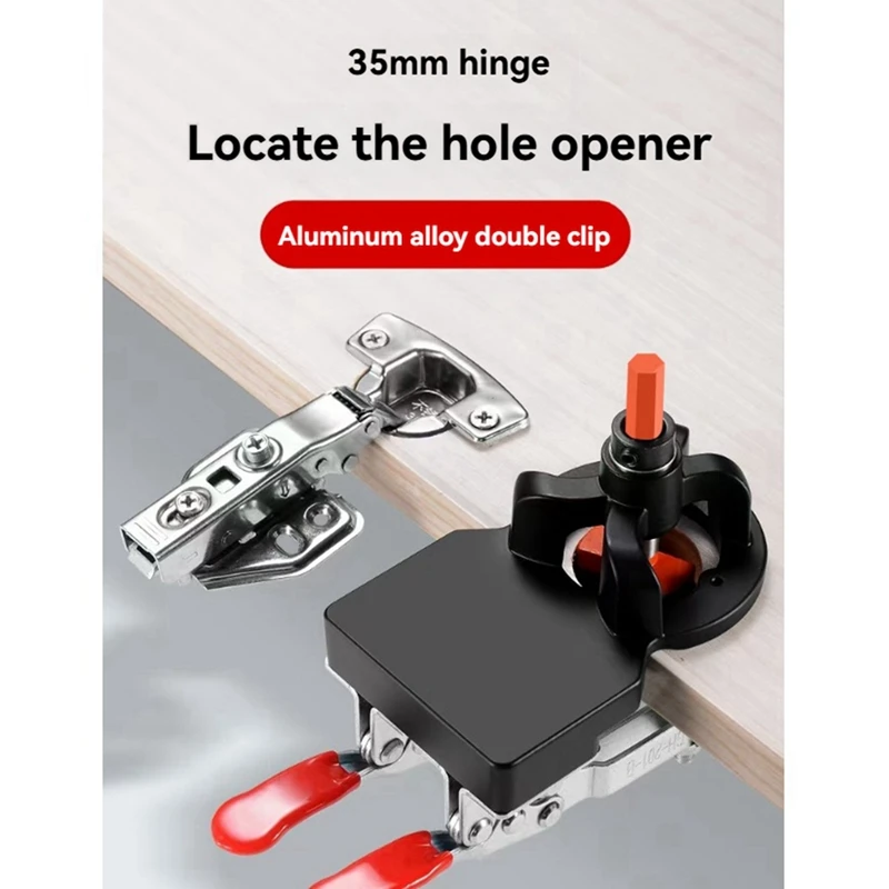 ABDJ-35Mm أخفى باب الخزانة المفصلي تصاعد الرقصة ، المفصلي ثقب الحفر أداة ، المفصلي ثقب محدد ، خزانة المفصلي مثقاب الخشب