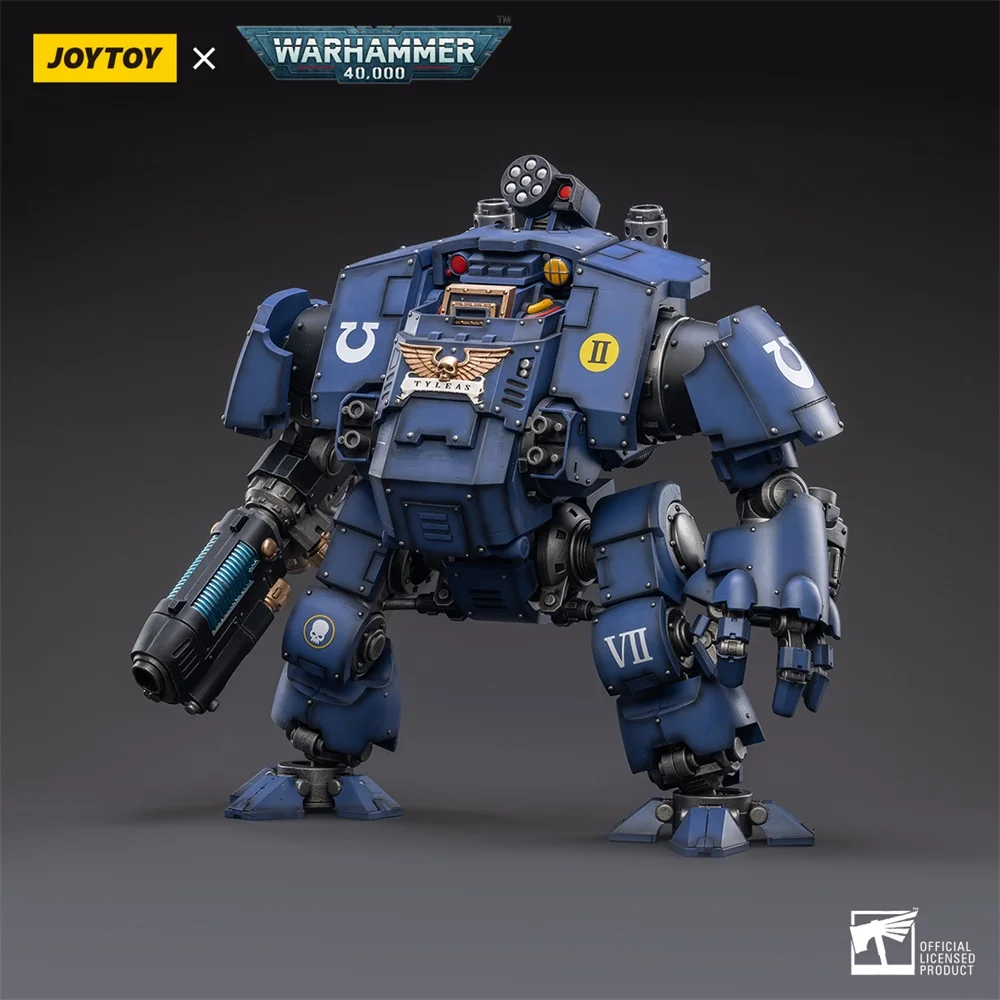 

В наличии JOYTOY 1/18 Ultramarines Redemptor Dreadnought Brother Tyleas Mecha Фигурки Аниме Игровая модель Подарочная коллекция
