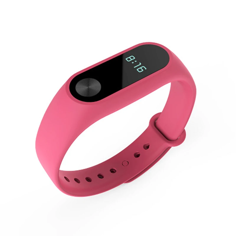 Solid Color Bracelet Strap Bracelet Silicone Wristband For Band 2 Miband Replacement Strap For Mi Band 2 Wristband