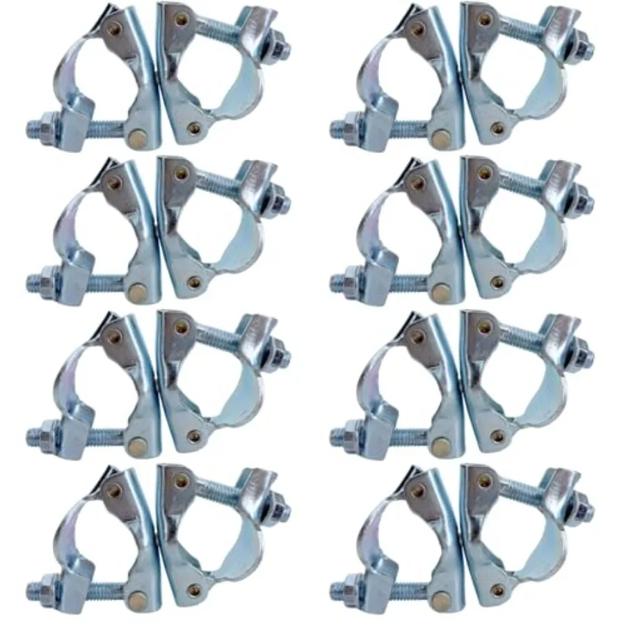 

8 Pack Scaffolding Couplers, Scaffold Clamps for 1¼ inch 32mm OD Tube