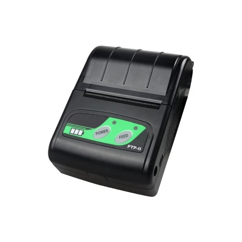 Portable Wireless Thermal Printer PTP-II 58mm Mini Bluetooth Receipt Printing Machine For Small Retail Business Daily Use