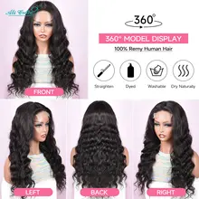 Deep Wave Lace Front Human Hair Wig #4