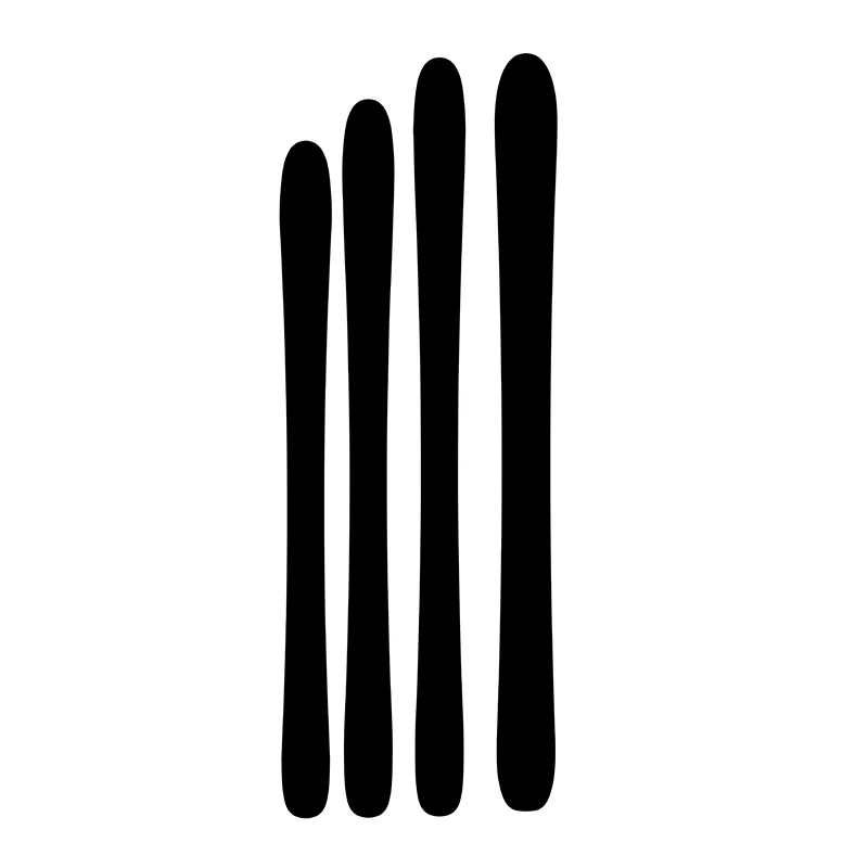 

Лыжи для взрослых Back County Широкие лыжи для взрослых с переплетом