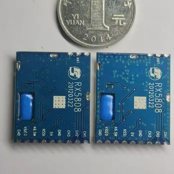 RX5808 5.8G 48CH 레이스밴드 A/V 수신기 모듈, RC FPV 레이서 레이싱 드론 변속기용 Best5 RX5808 5.8G 48CH 레이스밴드 A/V 수신기 모듈, RC FPV 레이서 레이싱 드론 변속기용 Best5