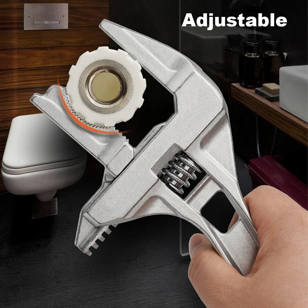 1-10 قطعة مفتاح الحمام متعدد الوظائف مقبض قصير أداة السباكة لتركيب حوض الصنبور وفتحة كبيرة #5