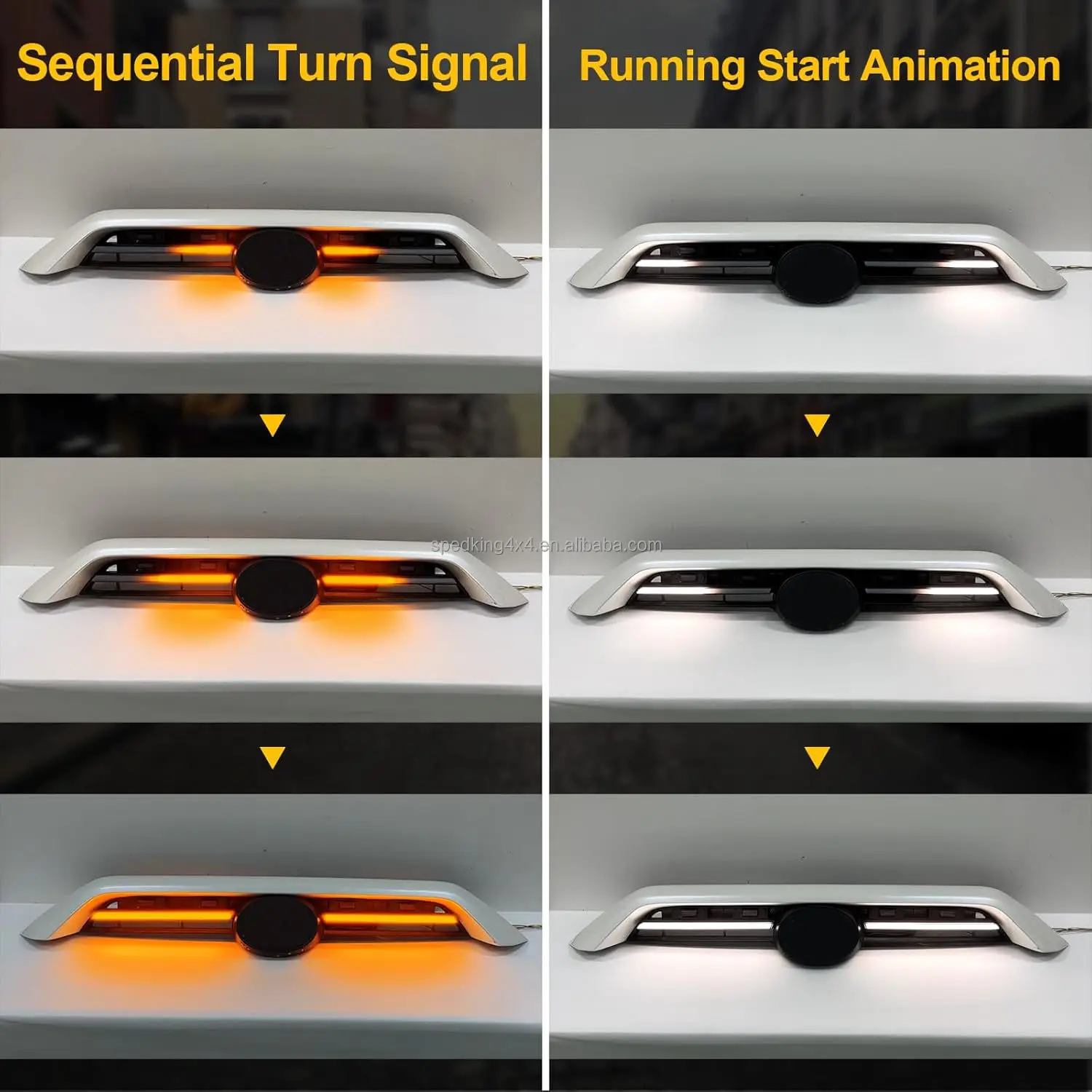 Factory Wholesale Price Grill Running Light for Toyota 4Runner 2020 2021 2022 2023 2024 Grill Light Bar