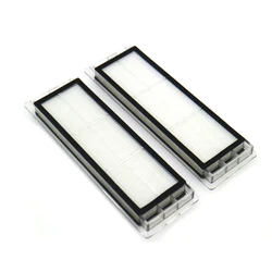 Replacement 2pcs Washable HEPA Filter for XIAOMI MI Robot 1 2nd Generation Mi Home Roborock Sweeping Robot Vacuum Cleaner Parts