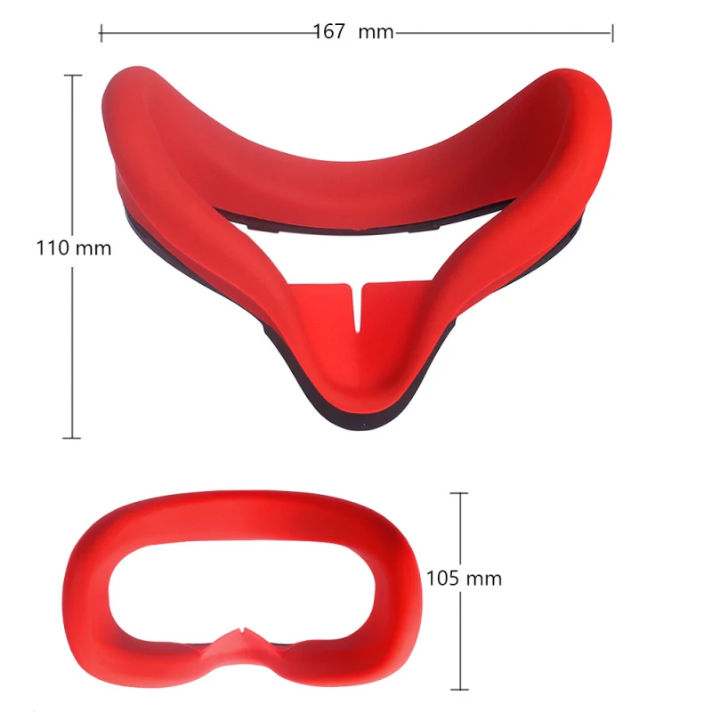 New For Oculus Quest 2 Replacement Face Pad Cushion Face Cover Bracket Protective Mat Eye Pad For Oculus Quest 2 VR Accessories