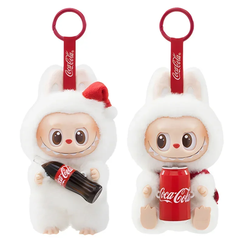 New Labubu Vinyl Plush Coca Cola Series  Pendant Macaron Third Generation Blind Box Children'S Toy Collection Gift Birthday Gift