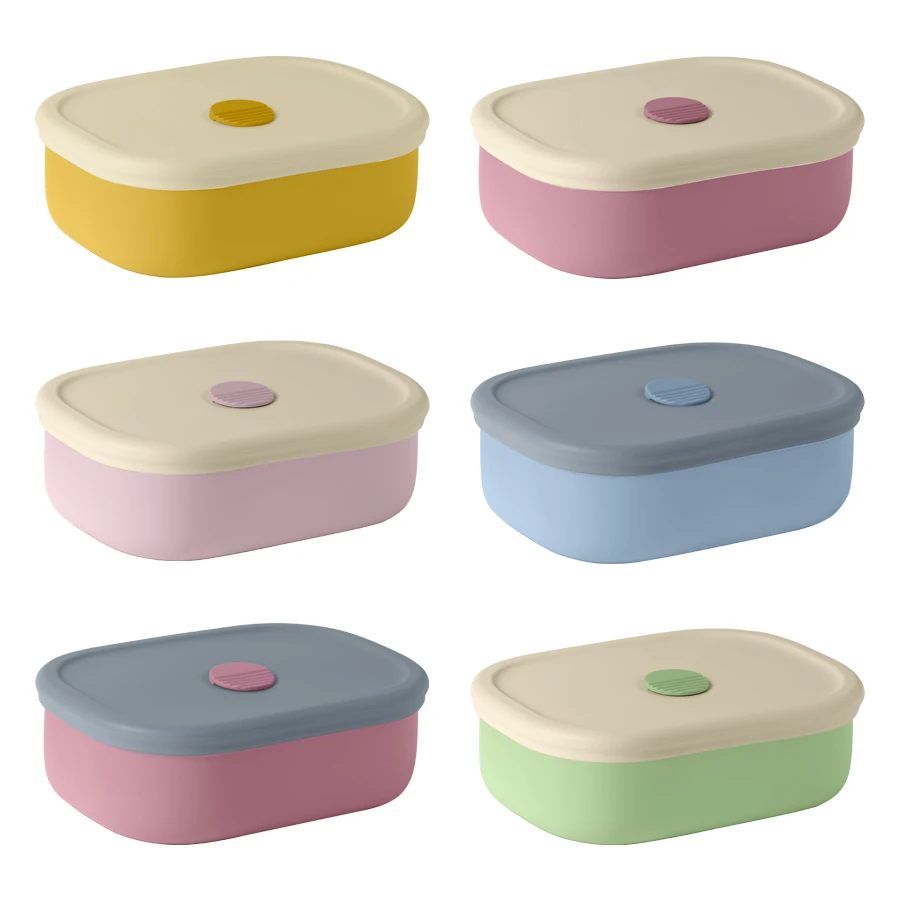 

Baby Food Storage Silicone Lunch Box For Babies Kids Bento Box Portable Baby Food Storage Container BPA Free Stuff For Babies