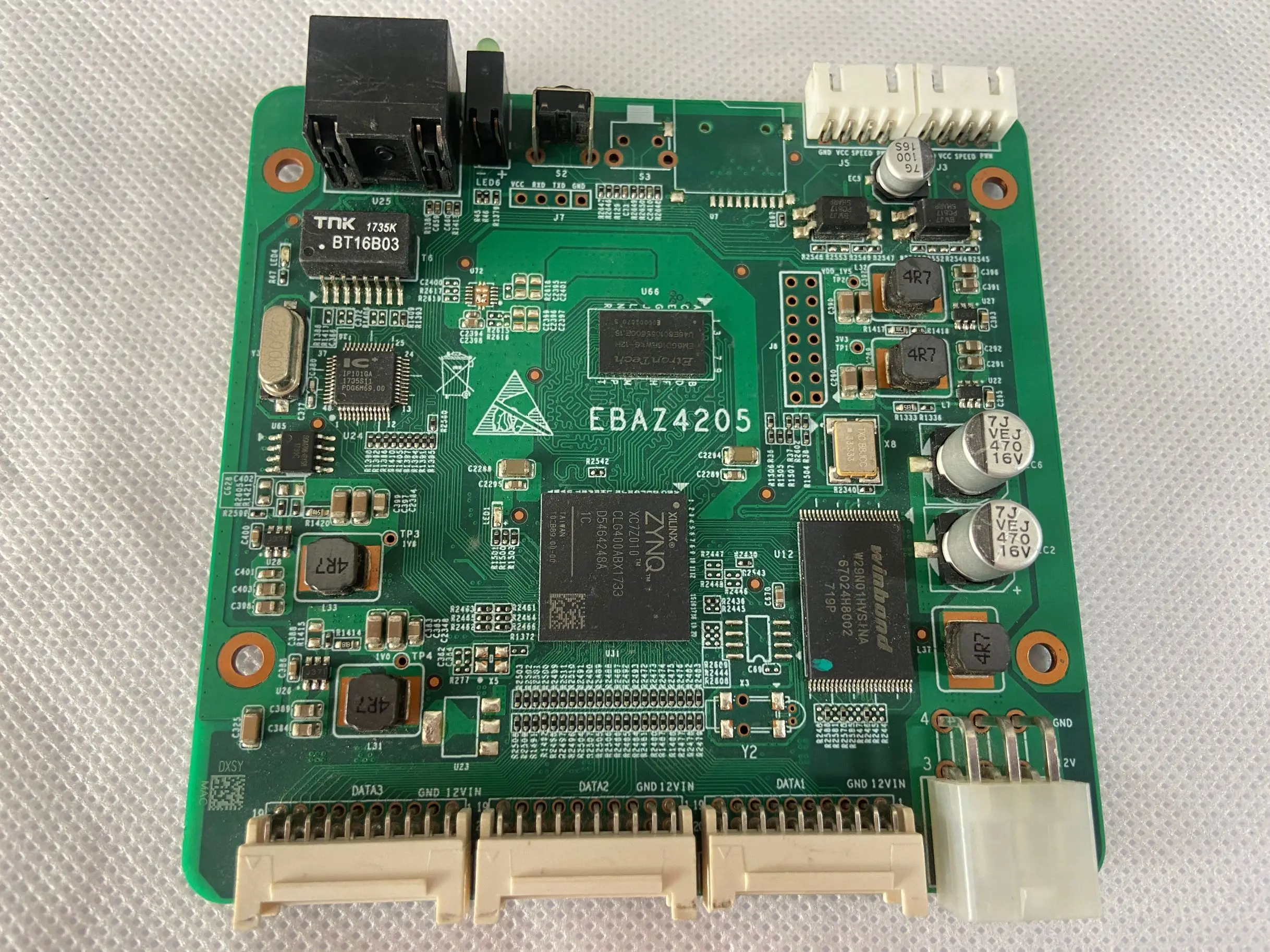 Scheda di apprendimento Xilinx XC7Z7010 scheda di sviluppo FPGA Learning ZYNQ EBAZ4205 PS PL garanzia in buone condizioni e testata