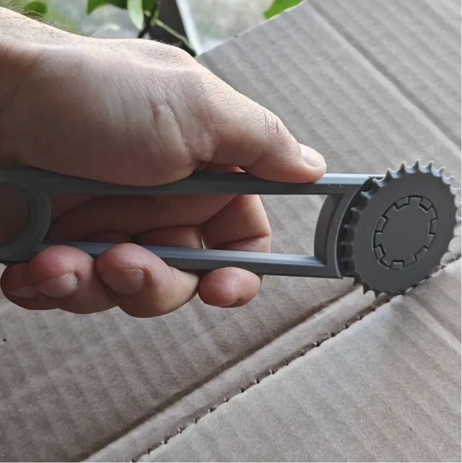 Robuster Kartonlocher - Kraftsparender & Langlebiger Einzellocher für DIY-Basteln, Geschenkverpackung & Verpackungszubehör
