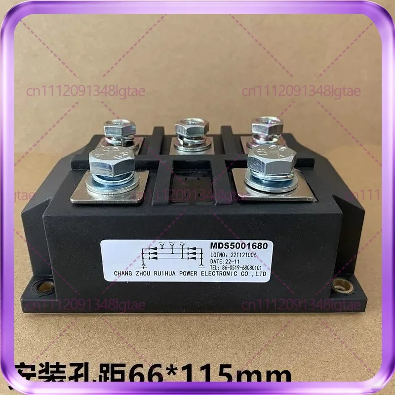 

MDS5001680 MDS500-16 MDS500-12 MDS500A-14 For Shenshe three-phase rectifier bridge module