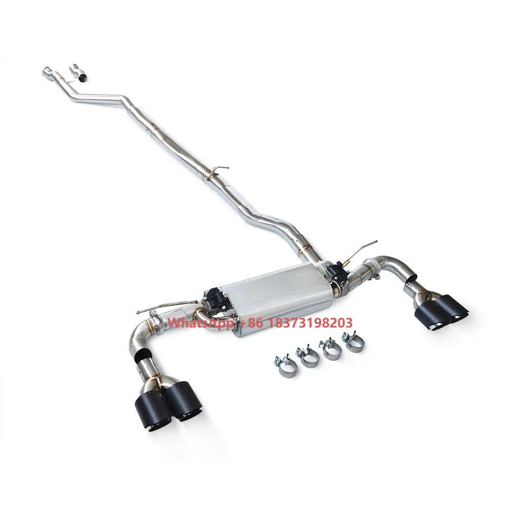 

High Performance Valved Muffler 5 Series 540i G30 Catback Stainless Steel Valvetronic Exhaust Pipe with Fast Shipping