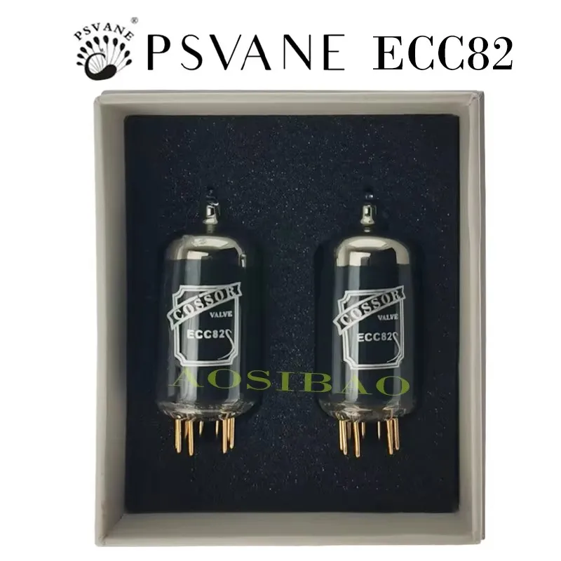 PSVANE ECC82 Tubo a Vuoto HIFI Valvola Audio Piedi Dorati Sostituire 6N10 12AU7 ECC802 B749 6189 B329 Tubo Elettronico Kit Amplificatore FAI DA TE