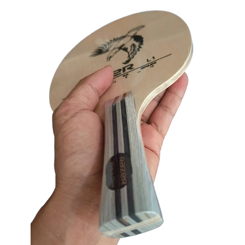 RAZER L1 Table Tennis Blade, 5-Ply Wood Ping Pong Paddle, Lightweight Offensive Table Tennis Board for Kids and Children