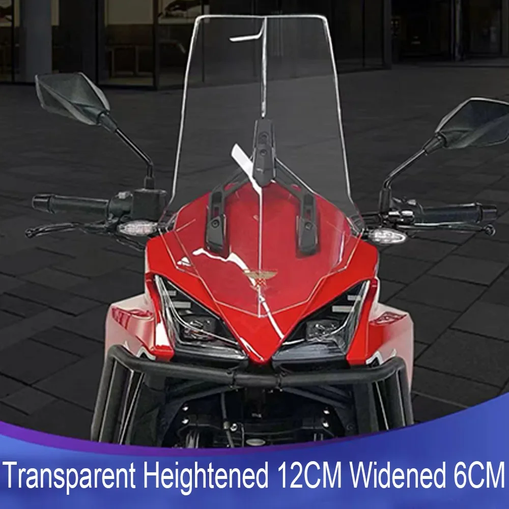 

Fit Morini X Cape 650 Motorcycle Heightening Widening Windshield Windscreen Wind Screen Deflector For Morini X-Cape 650 XCape