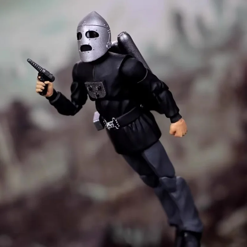 1/12th مقياس عمل الشكل Rocketman Star-Spangled راية التنفيذية المقلدة Grendel لعبة مجسمة لهواة الجمع والهدايا #2