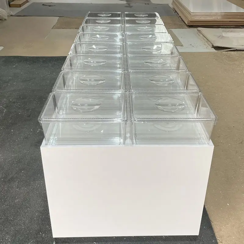 Supermercado, granos, contenedor, escala a granel, estante para refrigerios, frutos secos, Nakajima