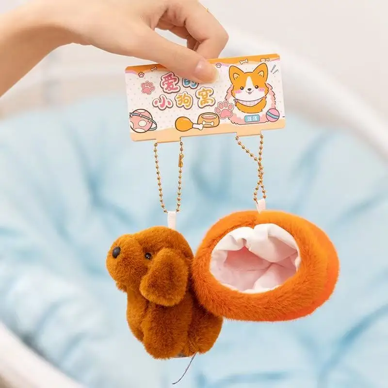 Zawieszka do plecaka w kształcie ulubionej buda dla psa Jellycat, pełna pluszowych zabawek, kreskówek anime, uroczych prezentów urodzinowych dla dzieci i zabawnej lalki.