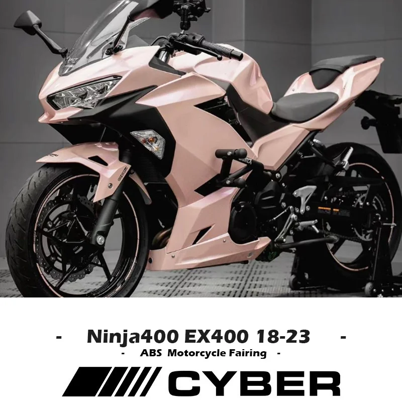 

Полный обтекатель для Kawasaki Ninja400 EX400 2018-2024 Кузов мотоцикла инъекционный капот Ninja 400 18 19 20 21 22 23 24