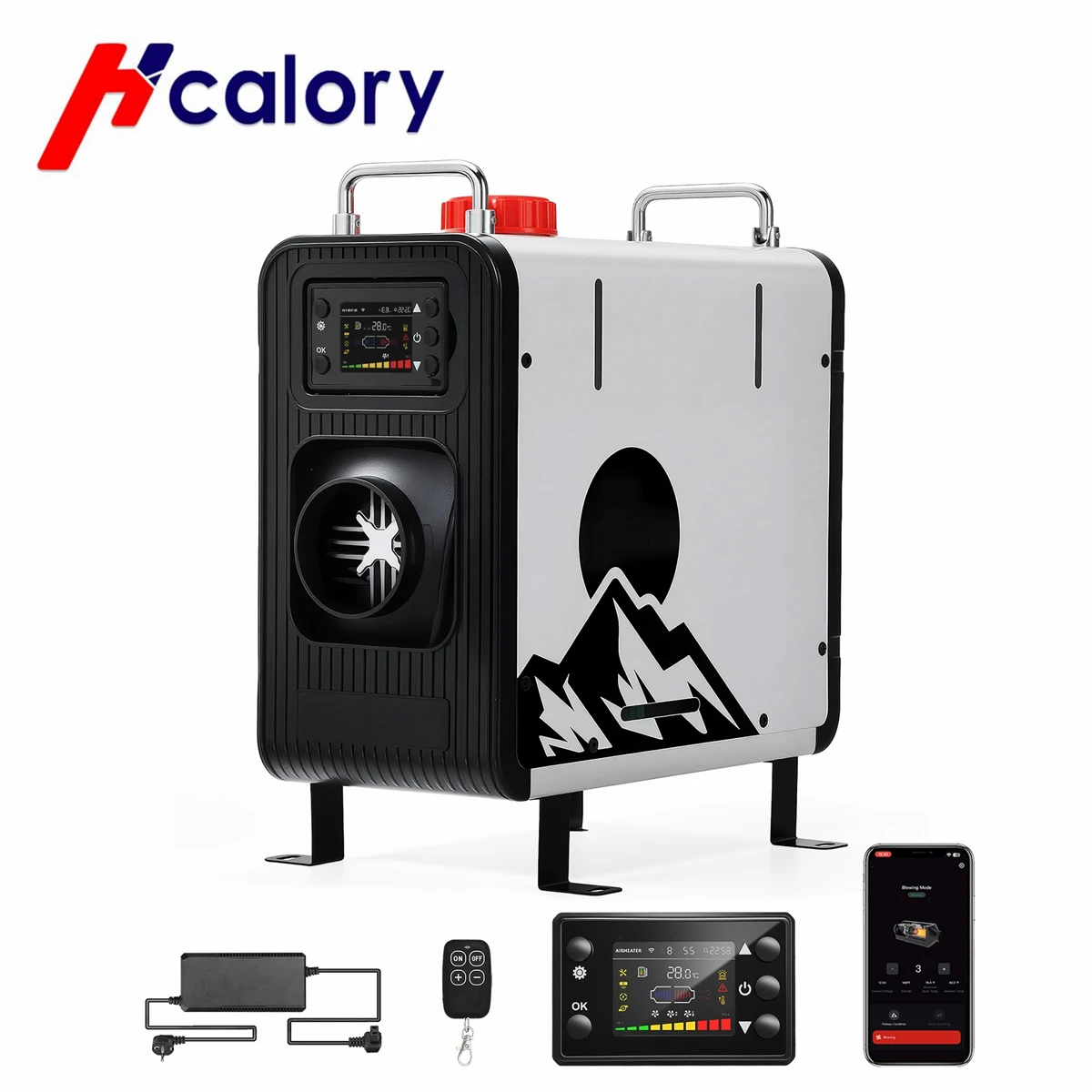 

Hcalory HBS2 Car Parking Heater 8KW 2025 Upgrade 12V 24V Diesel Heater HC2-H with Automatic Start and Stop and Dual Plateau Mode