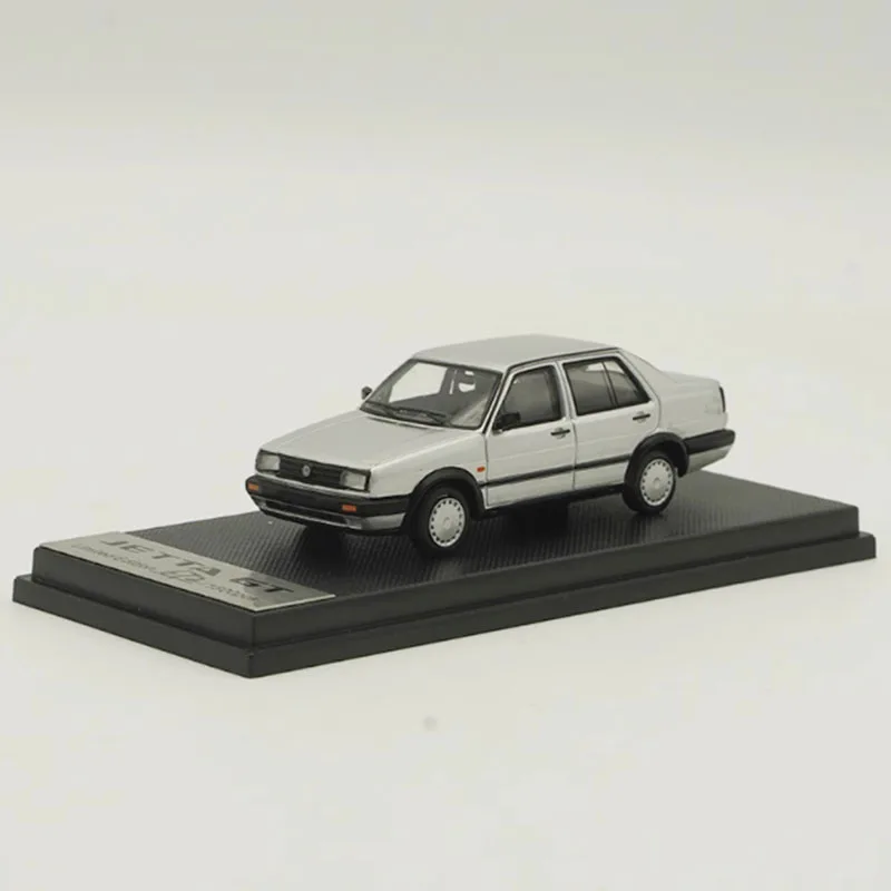 Original 1:64 Scale Vintage JETTA GT Limited Edition Alloy Car Model Classic Adult Souvenir Gift Static Display