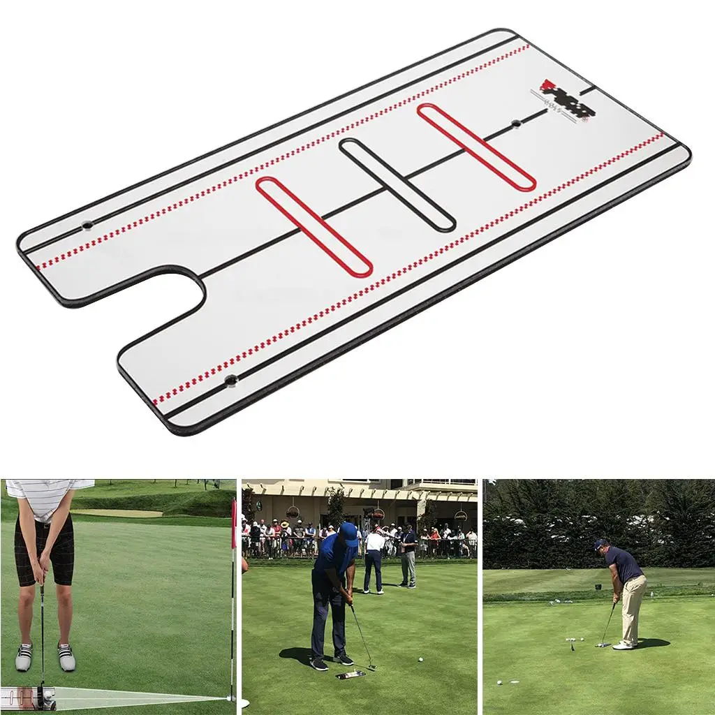 

Golf Putting Mirror Precision Correction Trainer Alignment Swing Aid