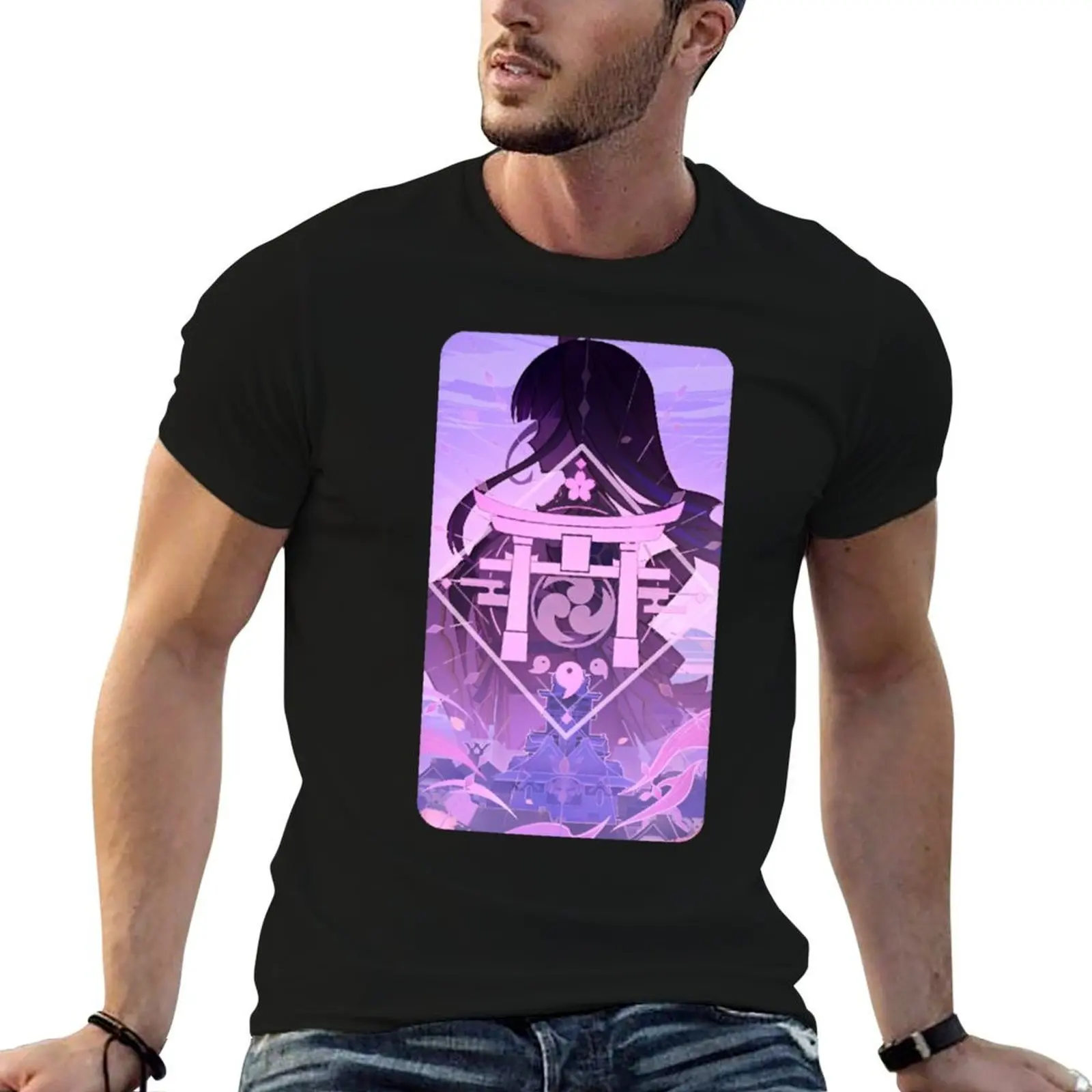 

Inazuma T-Shirt t shirts for man graphic vintage man t shirts for men casual t shirt custom print T-shirt